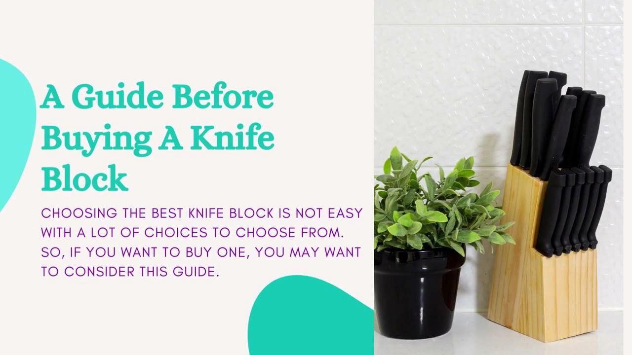 'Video thumbnail for Amazon’s 9 Best Knife Block Sets 2022 Review & Guide'