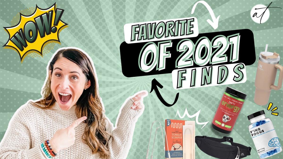 'Video thumbnail for My absolute favorite finds of 2021! Things I cannot live without!!'