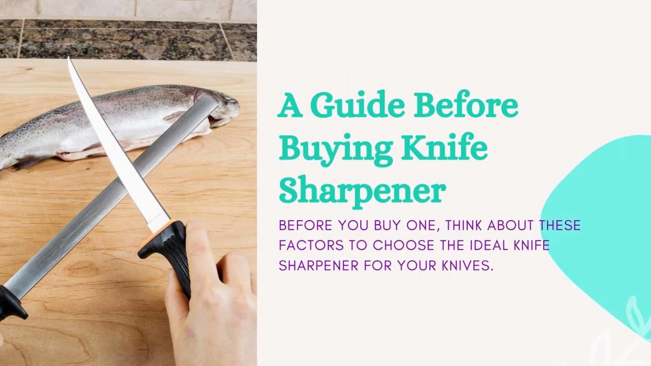 'Video thumbnail for Amazon’s 9 Best Knife Sharpeners 2022 Review And Guide'