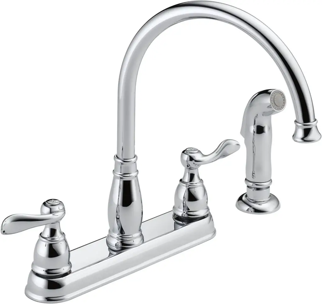 best kitchen sink faucet: delta