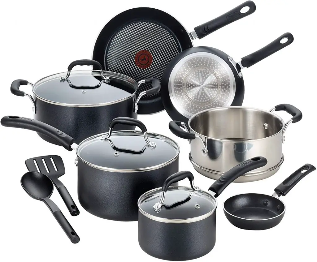 Best Nonstick Induction Cookware : T-fal Professional Nonstick Pots and Pans