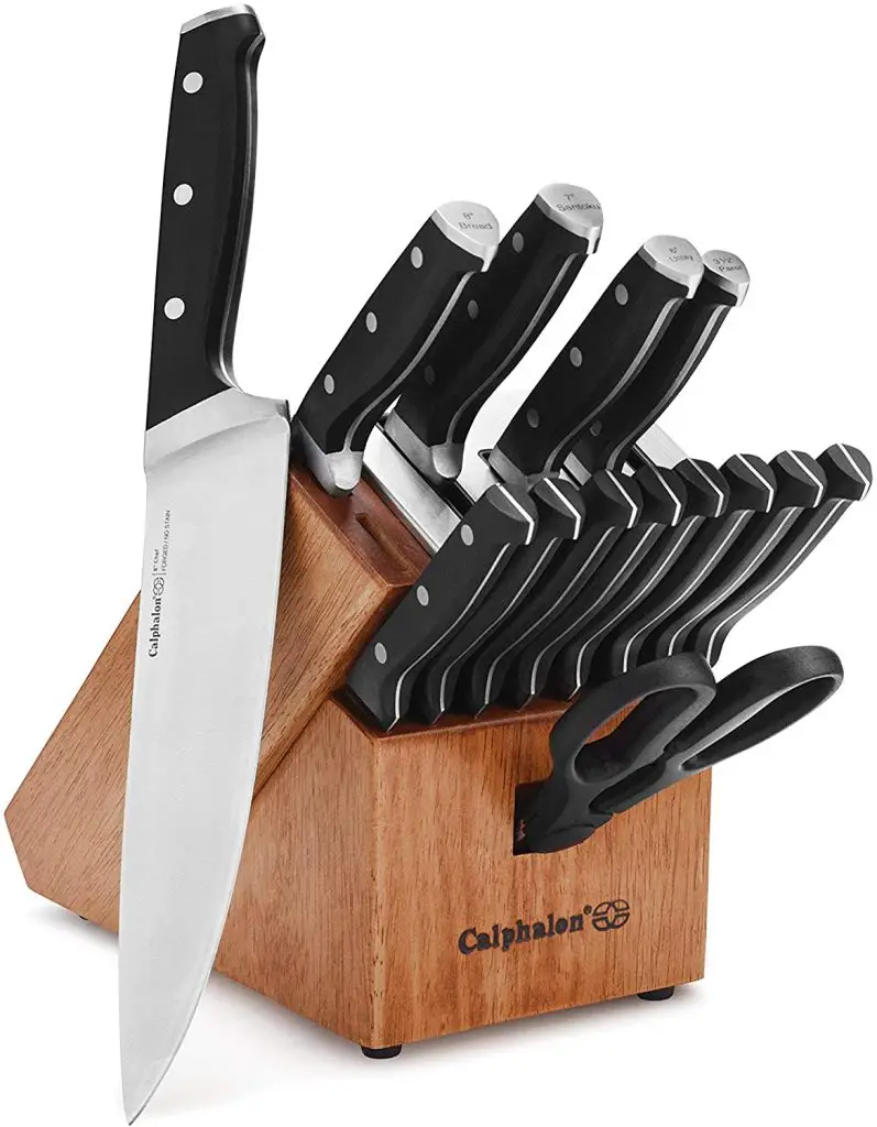 Best Knife Block Sets: best with built in sharpener