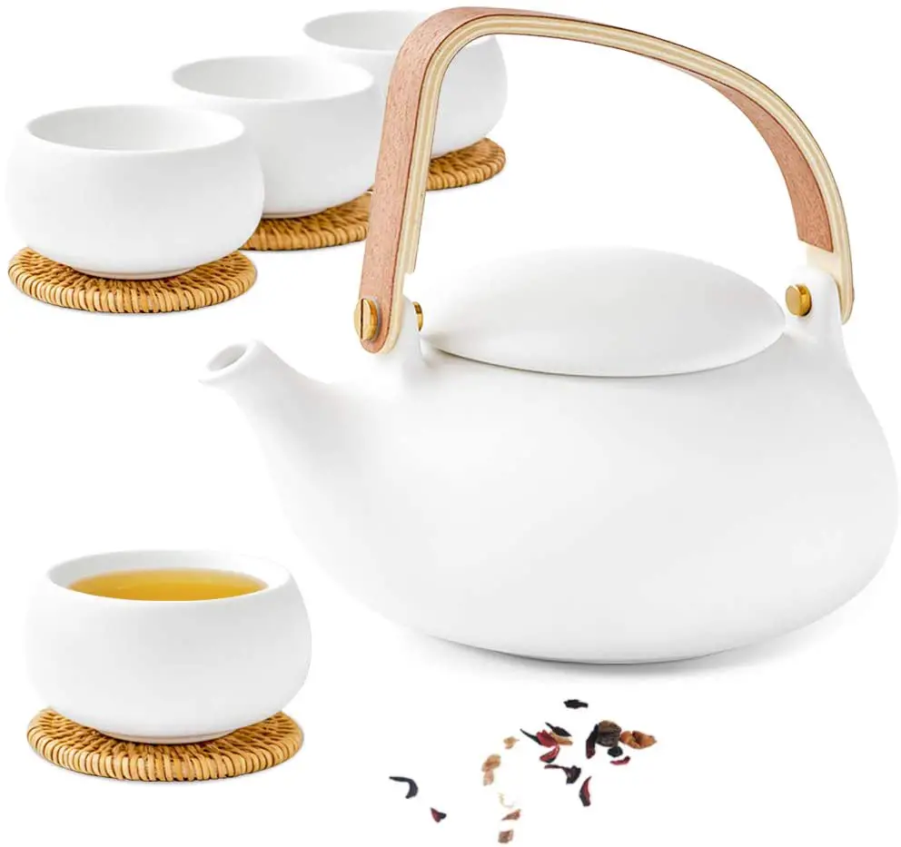 Best japanese teapot: ZENS Ceramic Japanese Teapot Set