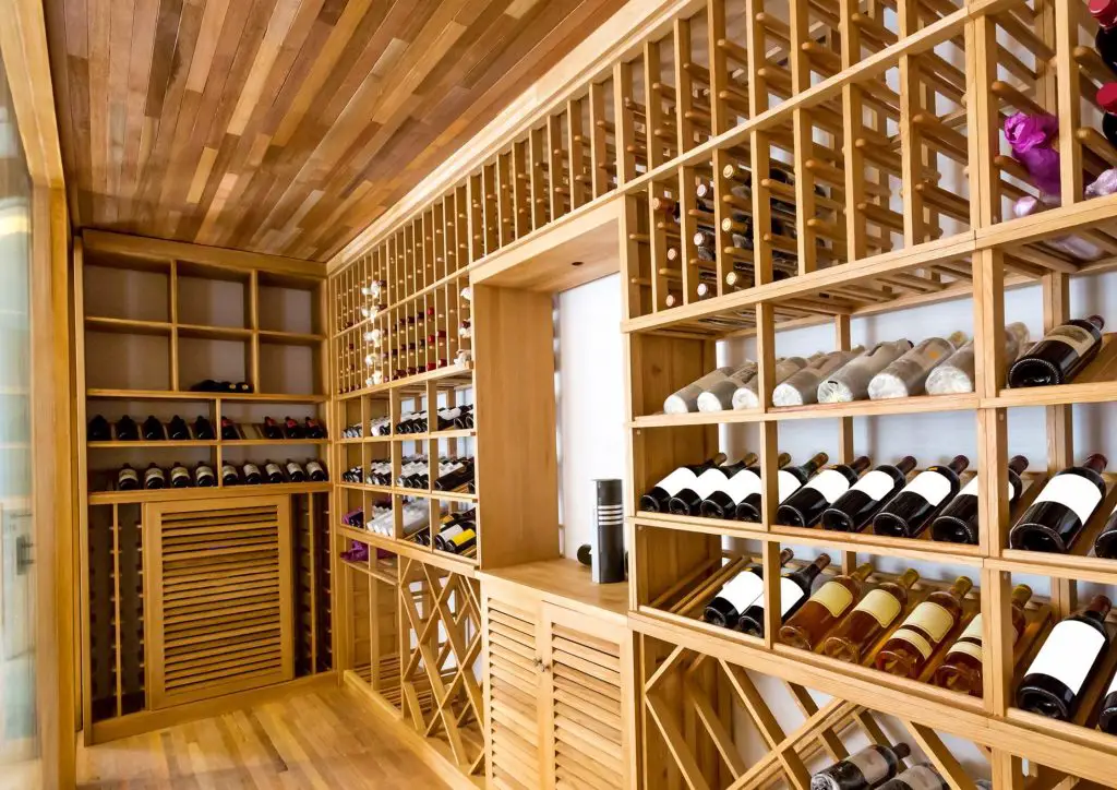 store wine at home in a room
