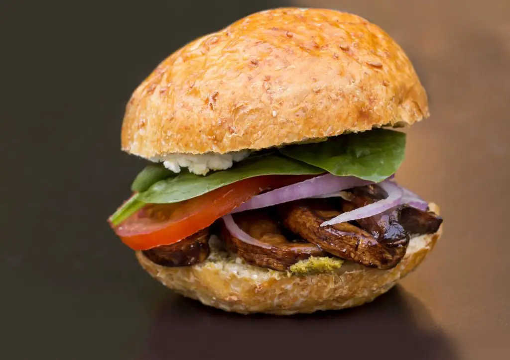 Perfect Burger portobello burger