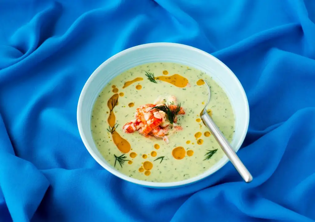 Summer Dinner Dishes: cucumber soup